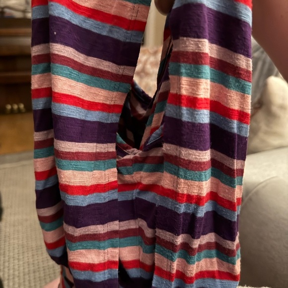 Retro Multi-colored Nine West Mini Dress Size 10 - Picture 5 of 5